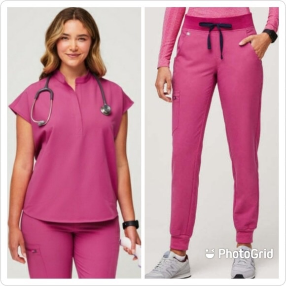 Figs Tops - Figs Electric Orchid Set S/MT